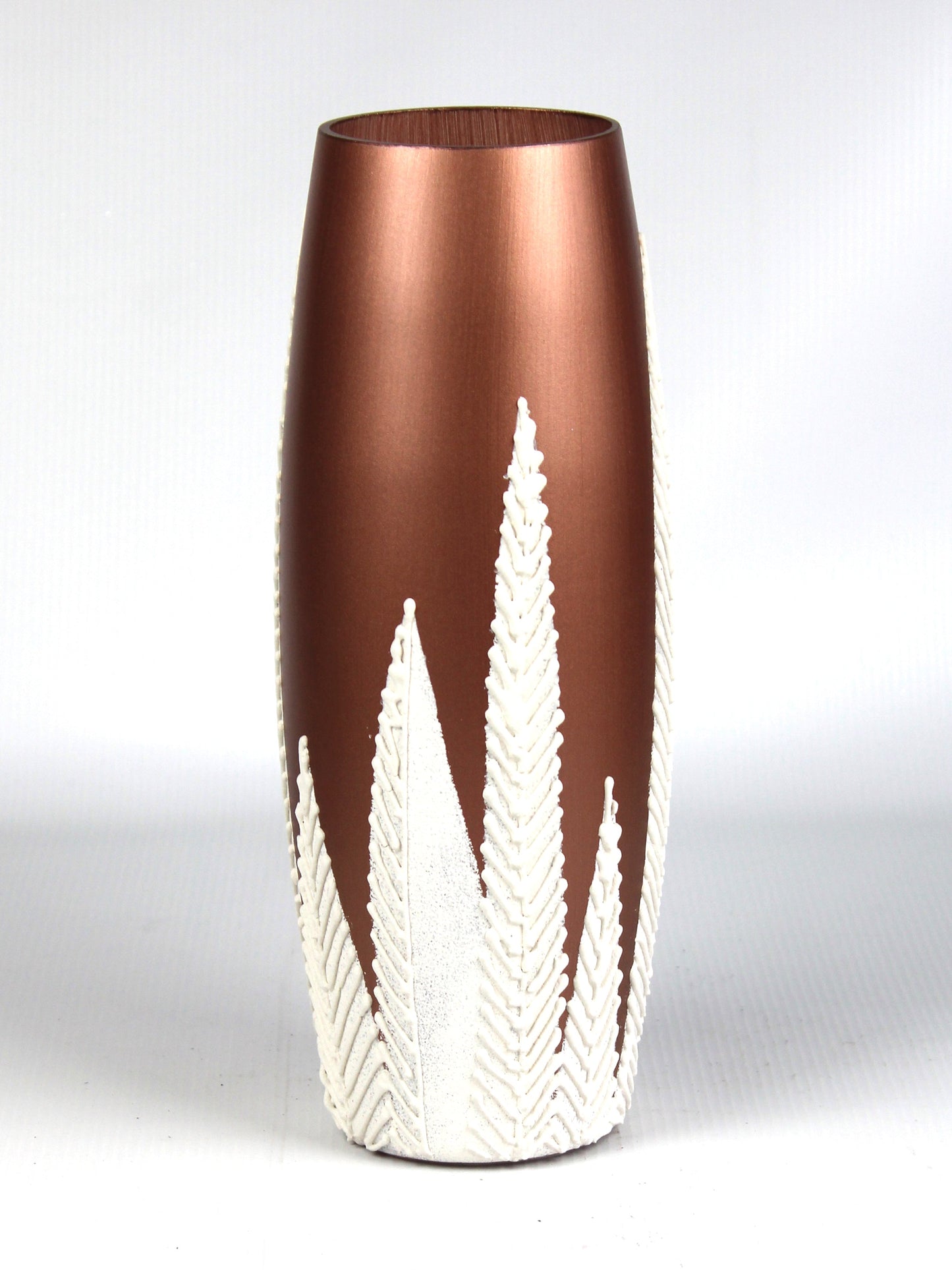 table copper art decorative glass vase 7736/300/sh333